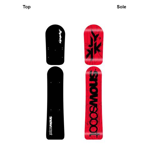 Board JYKK G-1 Black / Red sole - 2024