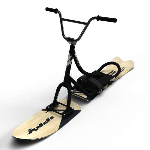 NEW SNOWSCOOT JYKK G70 GT-1 WOODEN SAS 2024 - NOIR MAT