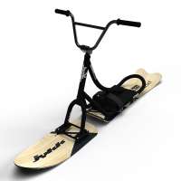 Photo #658 du produit NEW SNOWSCOOT JYKK G70 GT-1 WOODEN SAS 2025 - NOIR MAT