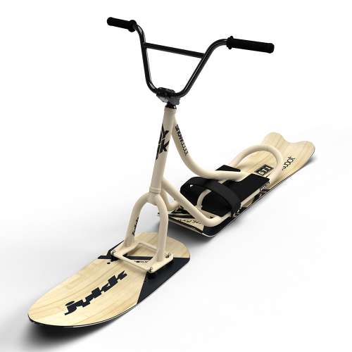 NEW SNOWSCOOT JYKK G70 GT-1 WOODEN SAS 2024 - BEIGE MAT