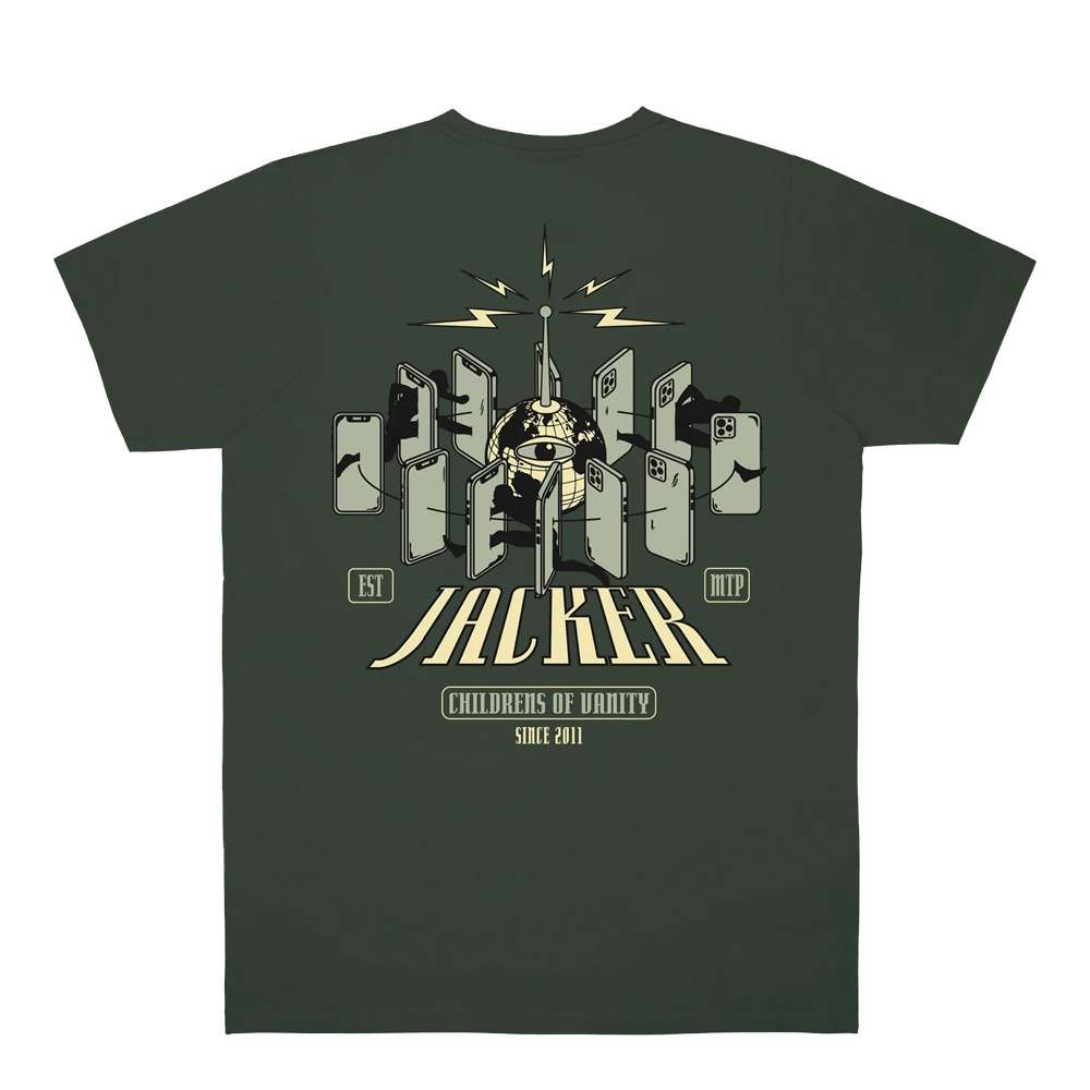 T-shirt VANITY Green - JACKER