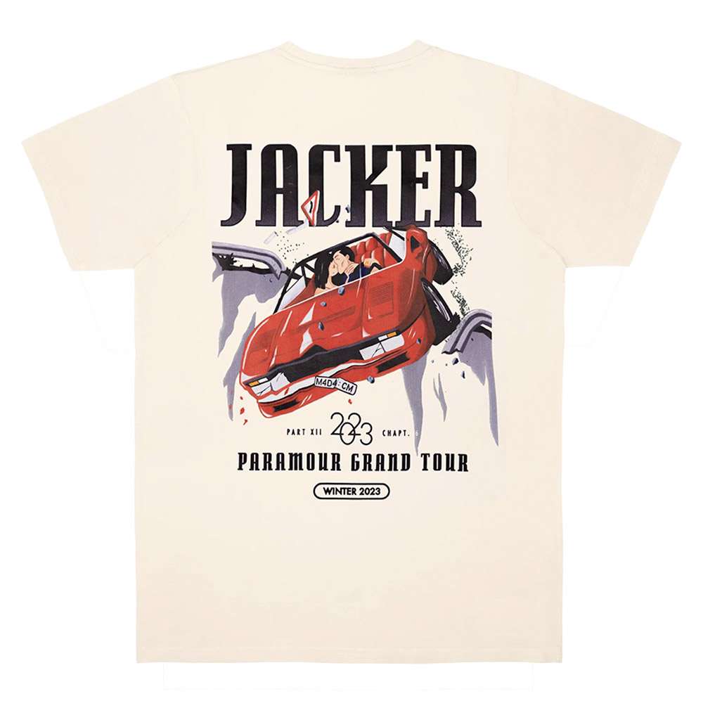 T-shirt GRAND TOUR Beige - JACKER