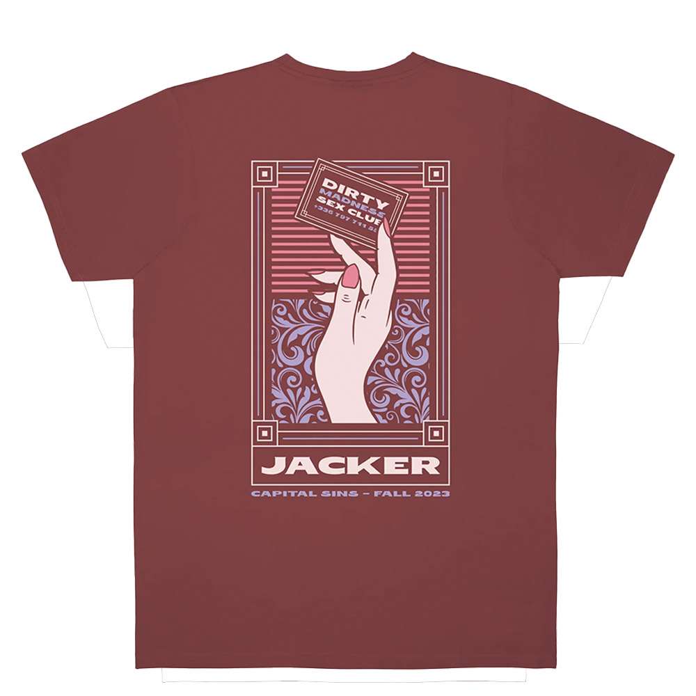 T-shirt LUST Brick - JACKER 