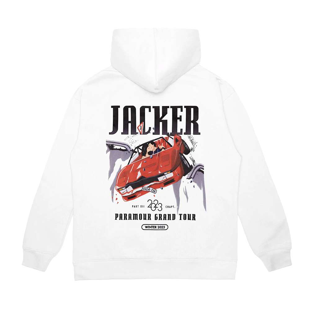 Sweat GRAND TOUR White - JACKER 