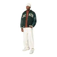 Photo #861 du produit Blouson STINGY VARSITY JACKET Green - JACKER 