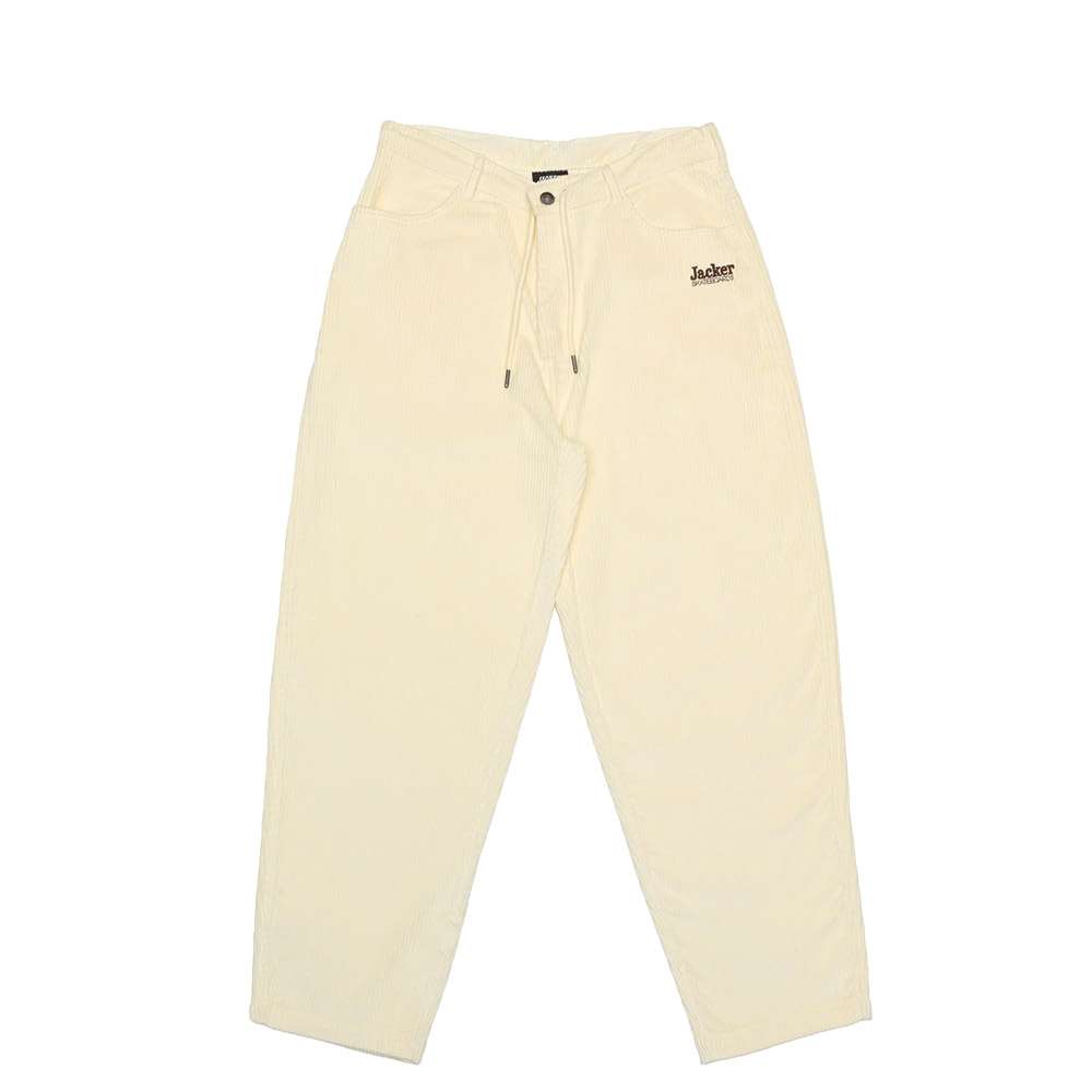 Pantalon NOSTALGIA Corduroy Baggy Beige - JACKER 