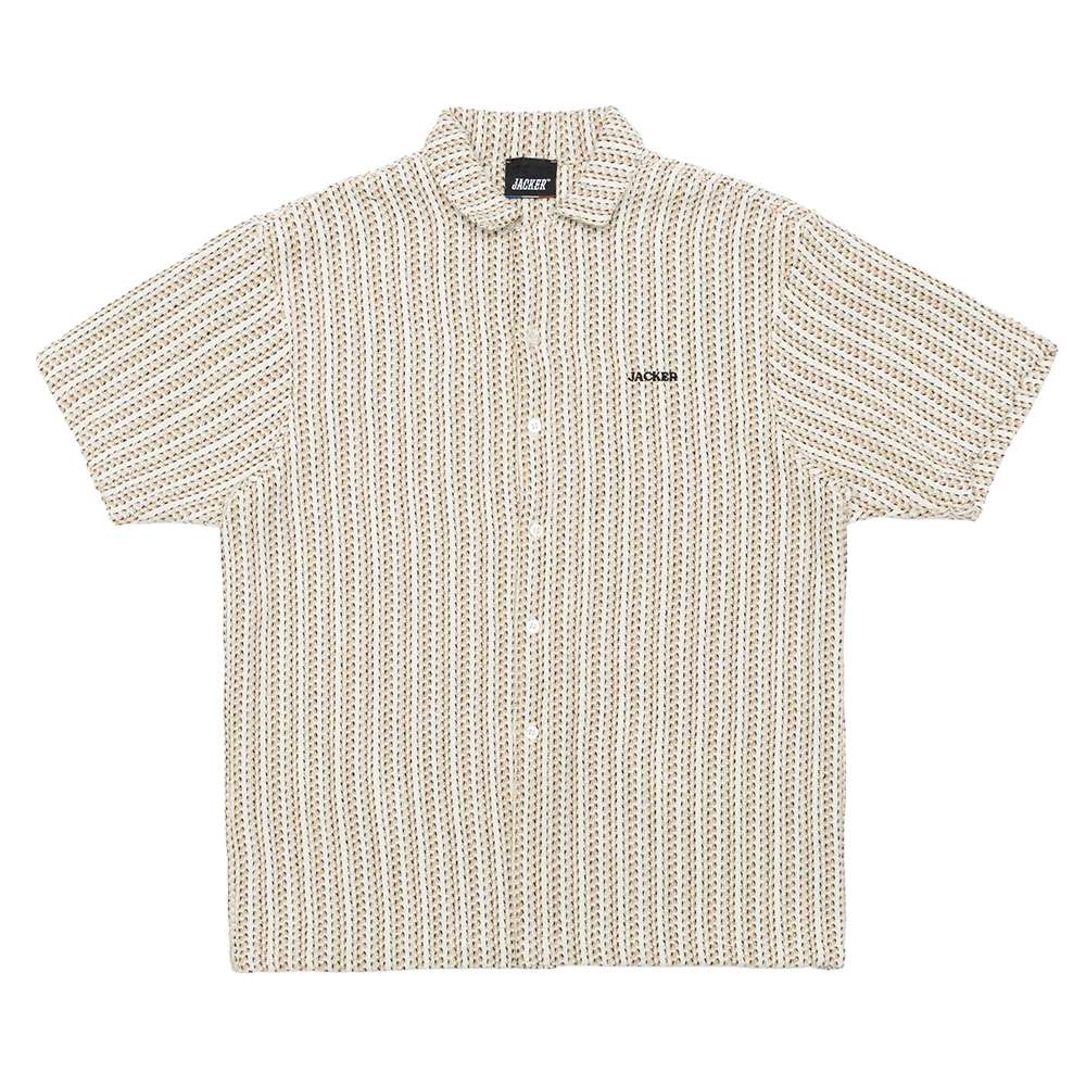 Chemise GAROZINI Beige - JACKER