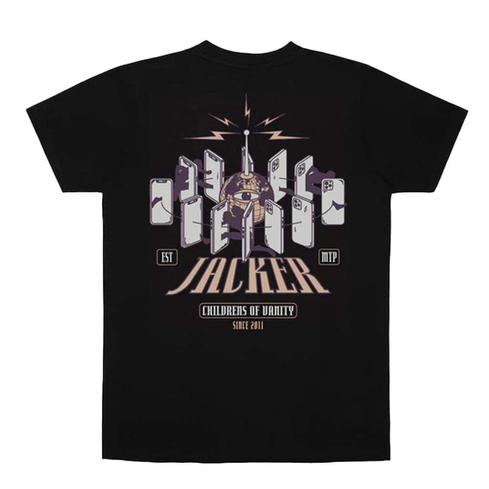 T-shirt VANITY Black - JACKER