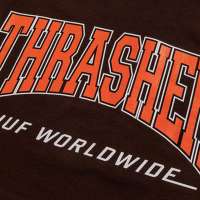 Photo #936 du produit Tee-shirt HIGH POINT Chocolate- HUF X THRASHER