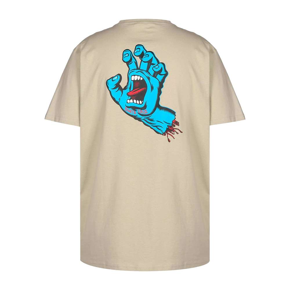 T-shirt STREAMING HODD Sand - SANTA CRUZ