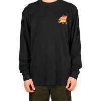 Photo #953 du produit T-shirtFLAMMED NOT A DOT Black - SANTA CRUZ 