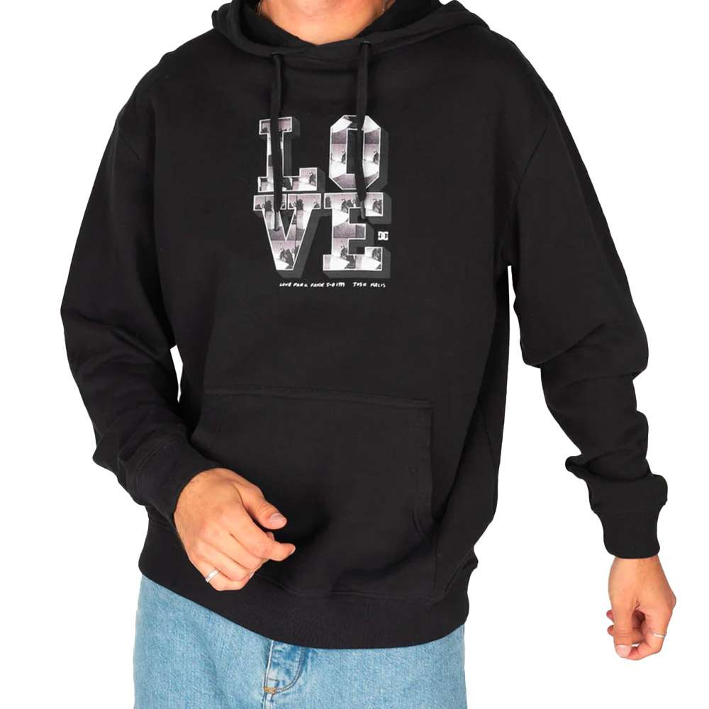 Sweat homme LOVE PARC Black - DC SHOES