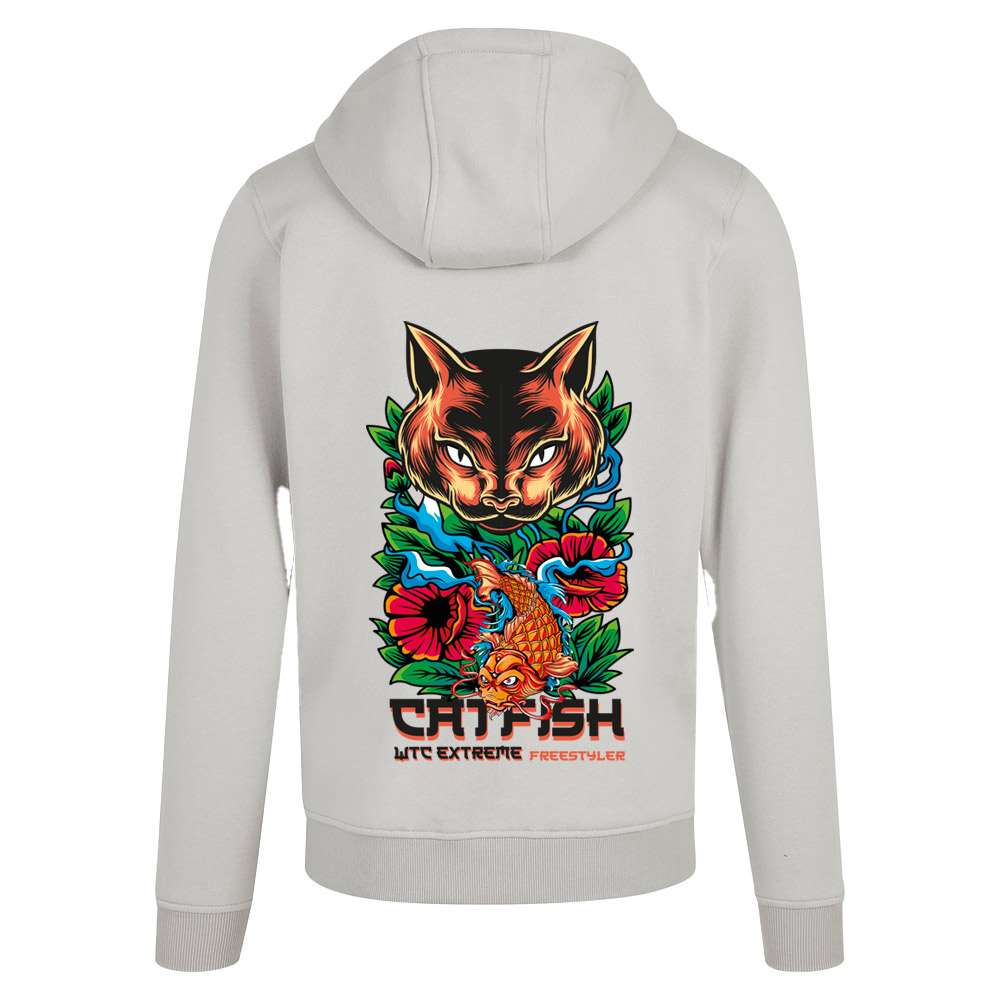 Veste zippé homme CATFISH SERIE Grey - WTC EXTREME