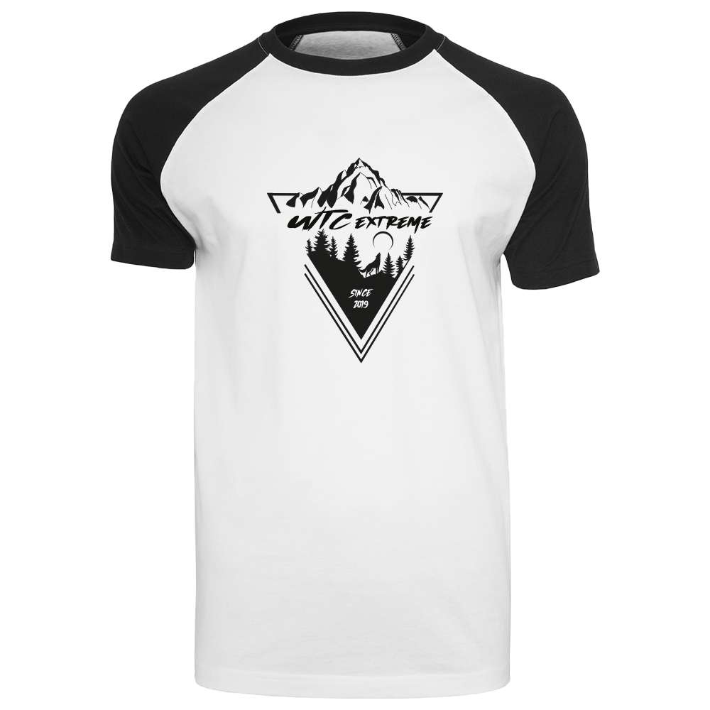 T-shirt Tee Wolf Gang White/Black - WTC EXTREME