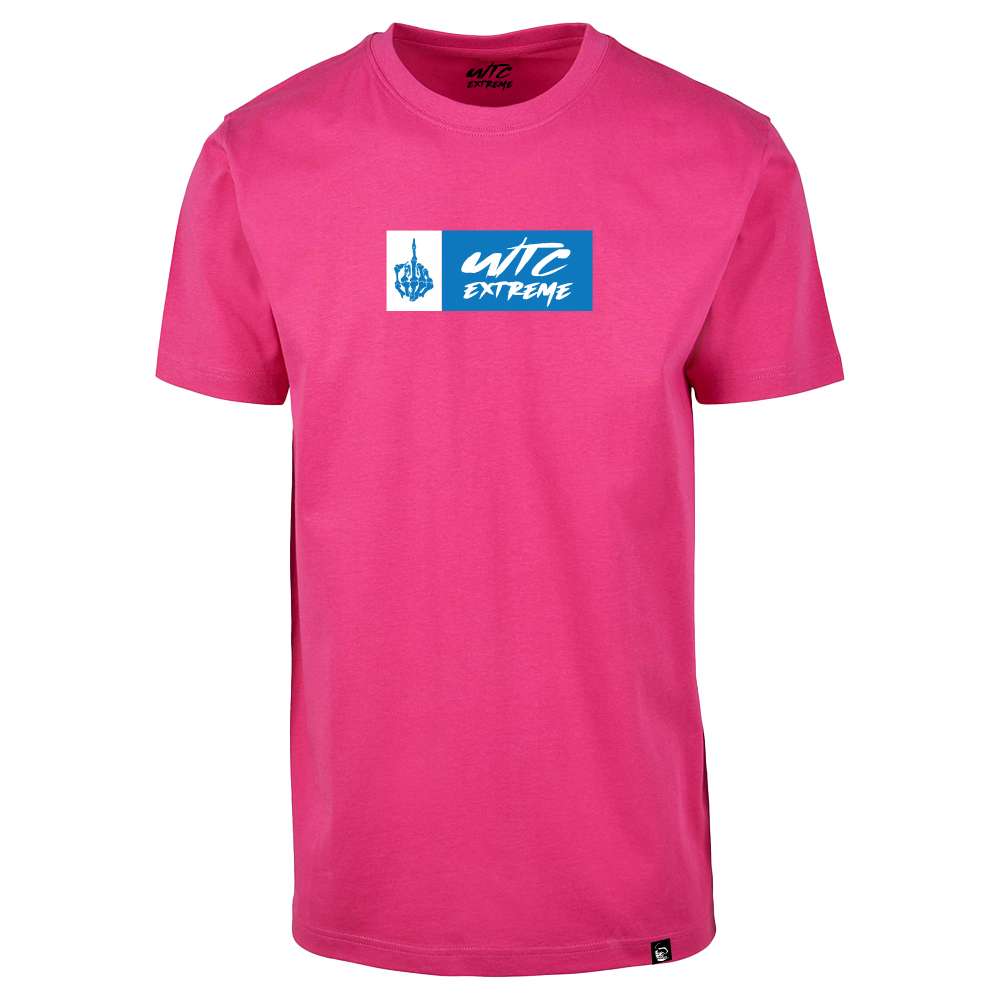 T-shirt FU** Pink/Turquoiz - WTC EXTREME