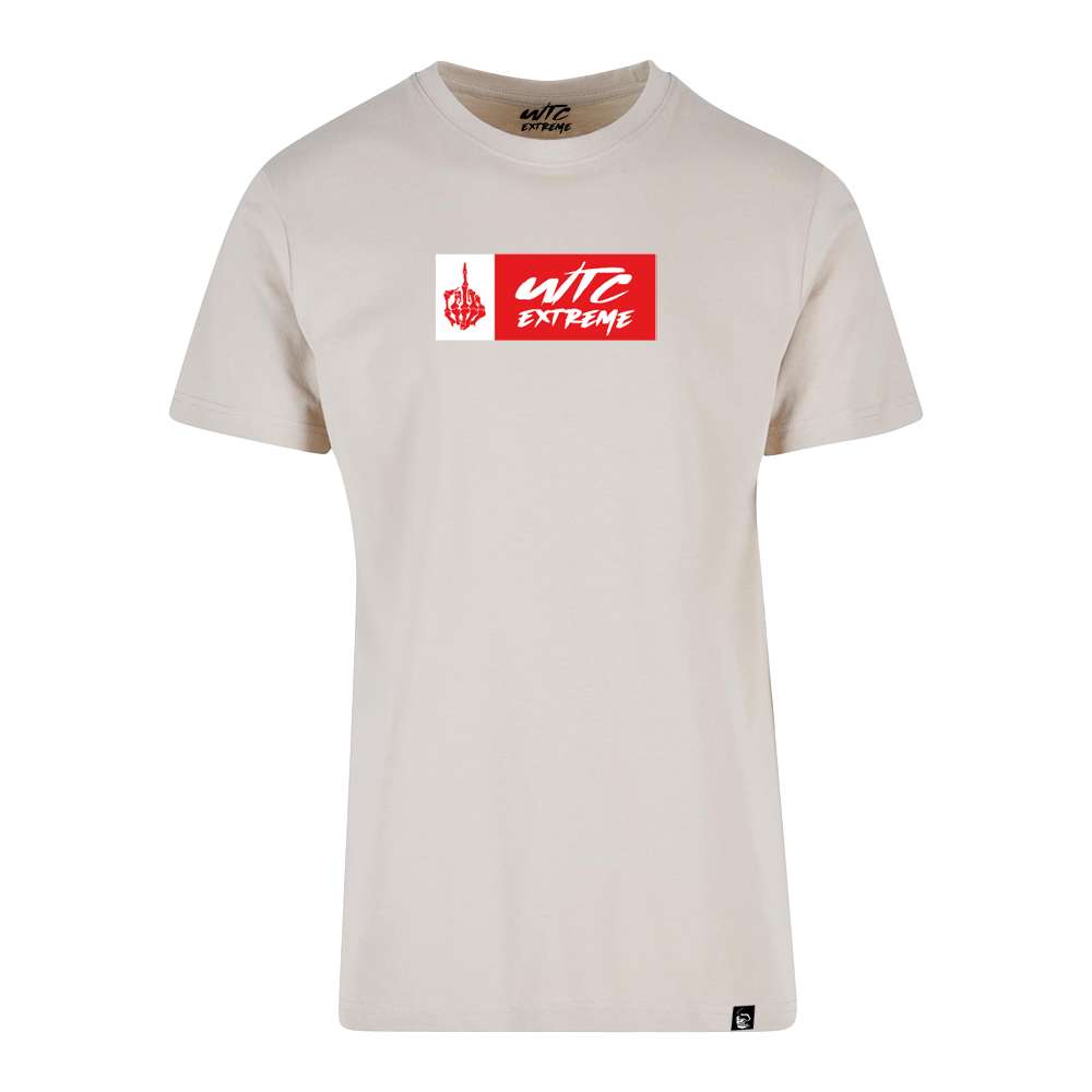 T-shirt FU** Sand/Red - WTC EXTREME
