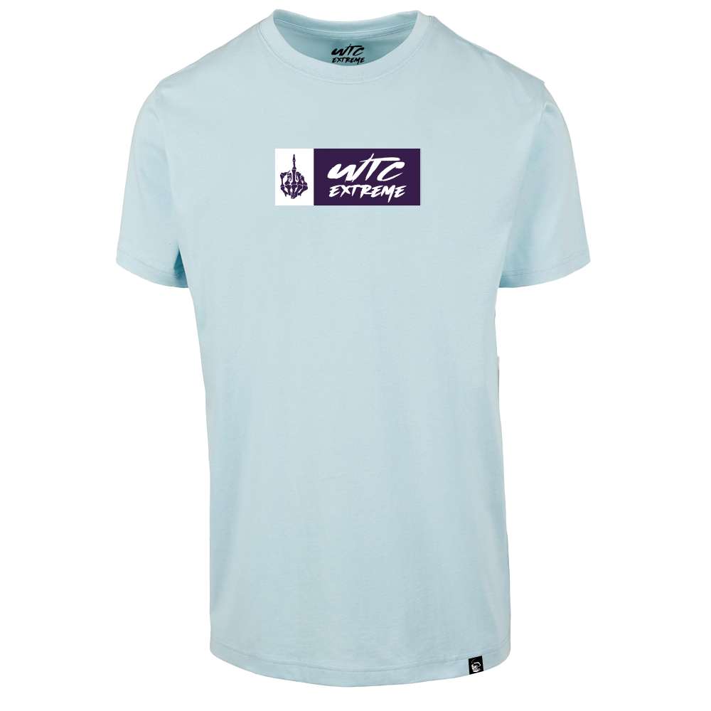 T-shirt FU** Pastel Blue/Purple - WTC EXTREME