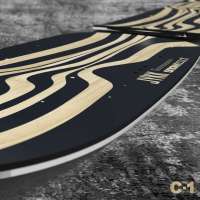 Photo #1930 du produit NEW SNOWSCOOT JYKK 70L C1-WOODEN SAS 2025 - NOIR MAT
