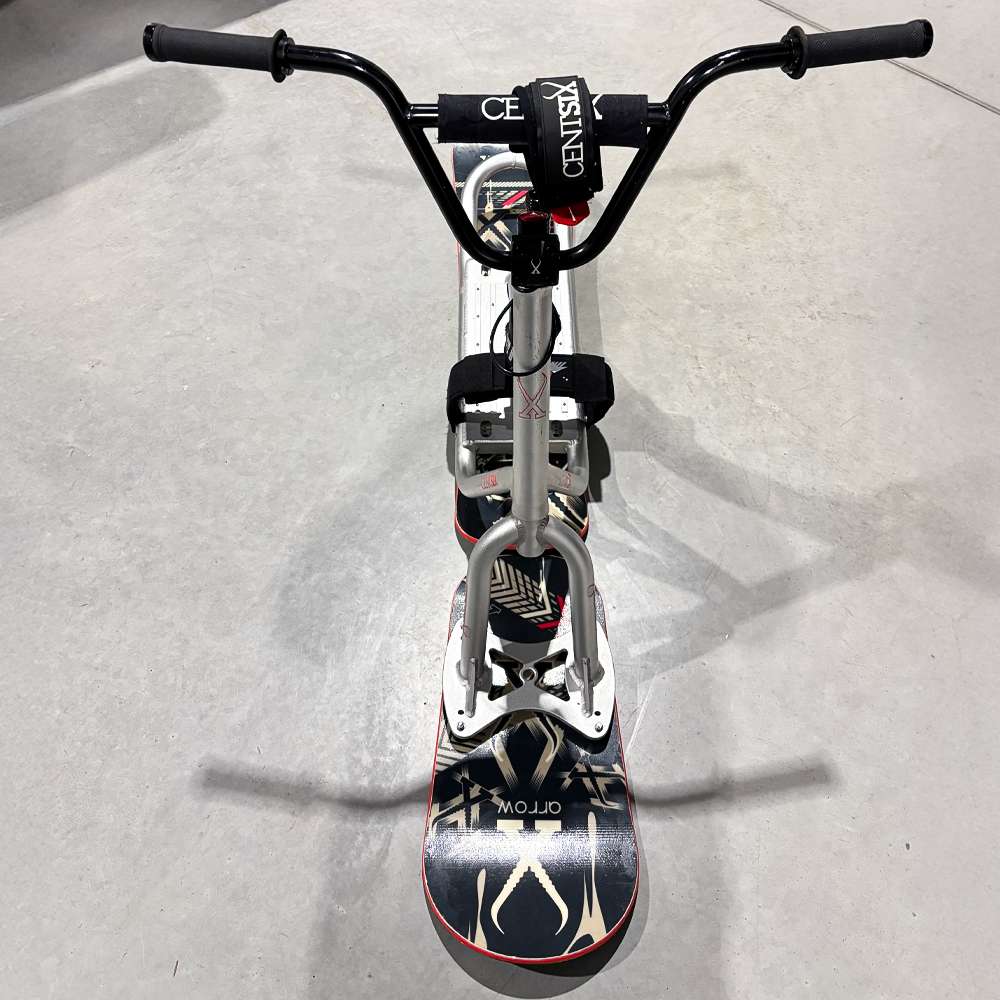 SNOWSCOOT GRIS ALU CENTSIX ADULTE - OCCASION