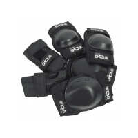 Photo #2326 du produit KIT DE PROTECTION TSG BASIC SET BLACK – GENOUILLÈRES, COUDIÈRES ET PROTÈGE-POIGNETS