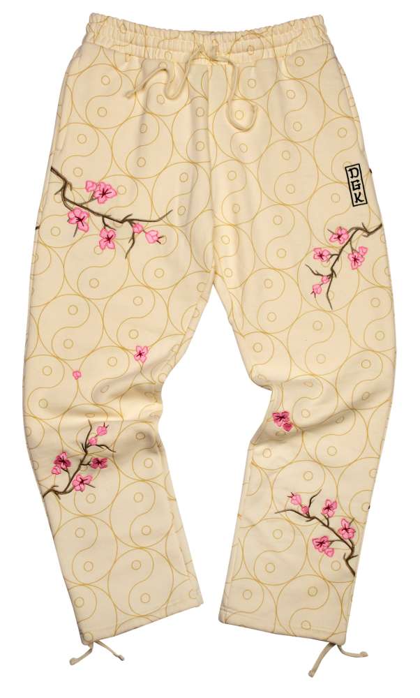 Pantalon DGK PANT UNITY FLEECE CREAM