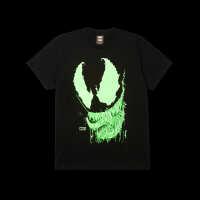 Photo #2591 du produit HUF x Marvel Spider-Man – T-Shirt Vile Black Venom Phosphorescent