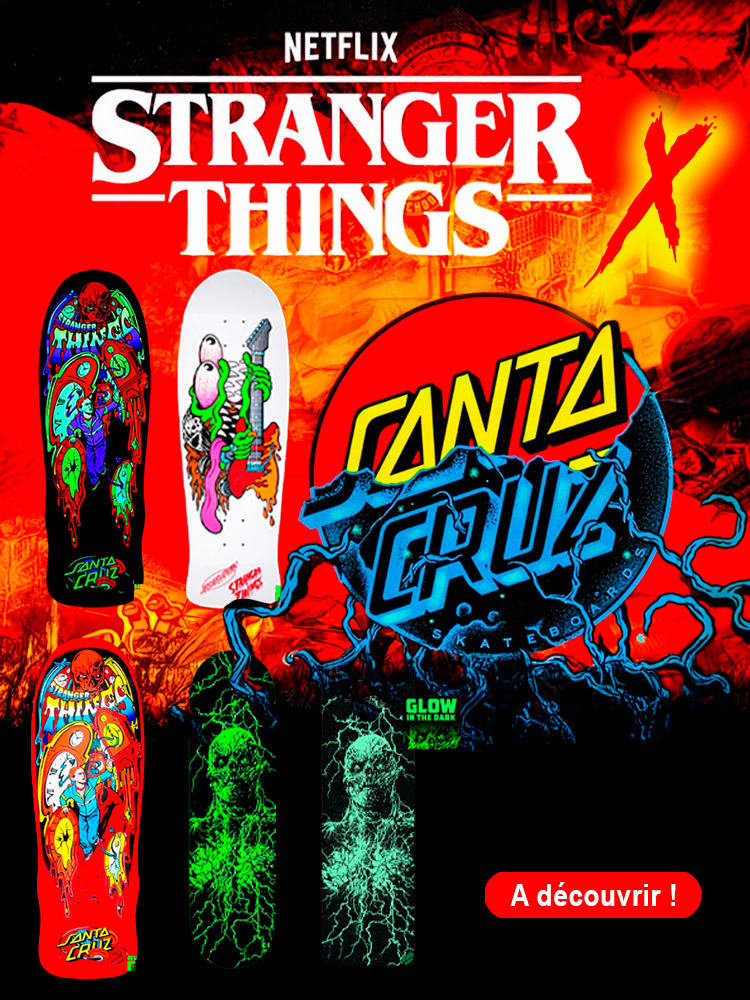 Nouvelle Collab Santa Cruz X Stranger Things