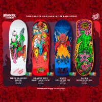 Photo #2603 du produit Deck Santa Cruz Stranger Things Grabke Melting Clock 9.7