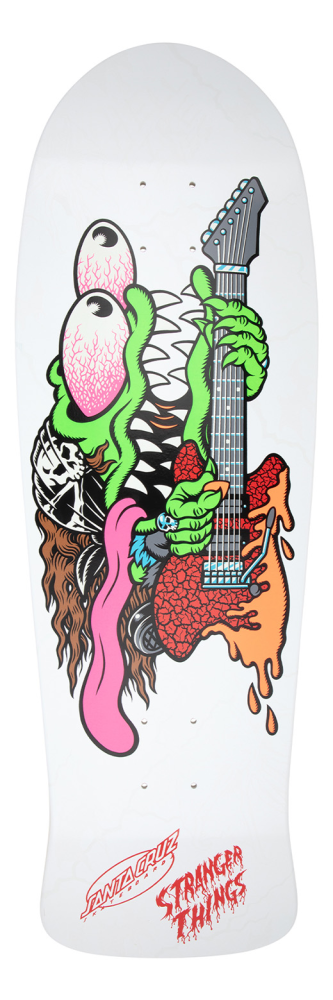 Deck Santa Cruz Stranger Things Meek Slasher Eddie Reveal 10.1