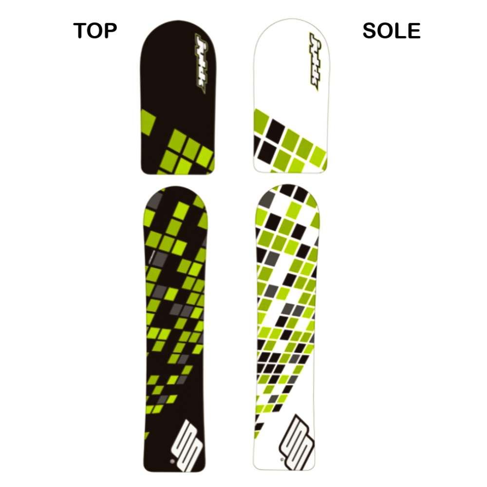 Board JYKK G-1 Basic Shape one 10 - Black/Green