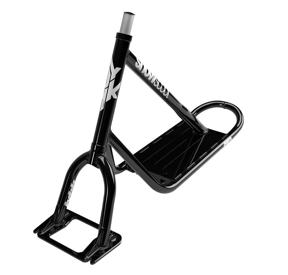 KIT CADRE SNOWSCOOT JYKK ONE D SAS - NOIR BRILLANT