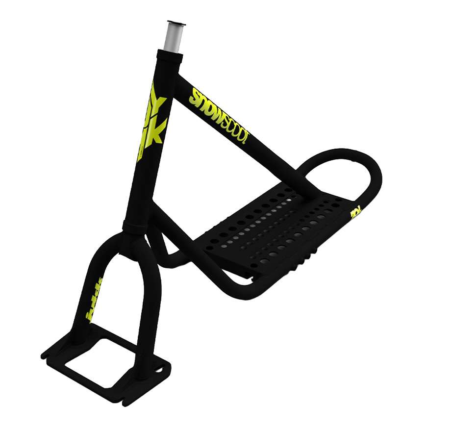 KIT CADRE SNOWSCOOT JYKK 70L SAS - NOIR MAT