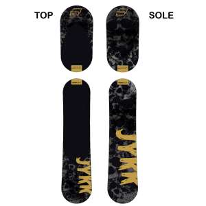 Plus d'info sur Board JYKK X-1 SKULL Extruded Black - Médium Flex