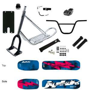 SNOWSCOOT JYKK 70 SAS ULTRA POLISHED 2023 - AK-1 II FREESTYLE