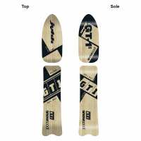 Photo #2949 du produit SNOWSCOOT JYKK 70 SAS ULTRA POLISH/BLACK - GT-1 WOODEN - Médium Flex