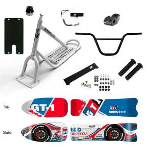 Plus d'info sur SNOWSCOOT JYKK 70L GT-1 SPORT SAS - BRUT MAT - Flex Médium