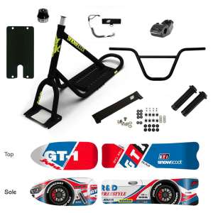 Plus d'info sur SNOWSCOOT JYKK 70L GT1 SPORT SAS - NOIR MAT Médium FLex