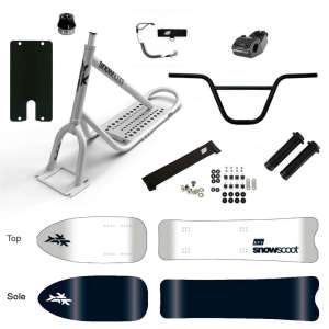 Plus d'info sur SNOWSCOOT JYKK 70L GT1 PURE WHITE- BRUT MAT