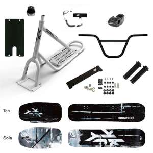 Plus d'info sur SNOWSCOOT JYKK 70L AK1 DARK FACE SAS - BRUT MAT