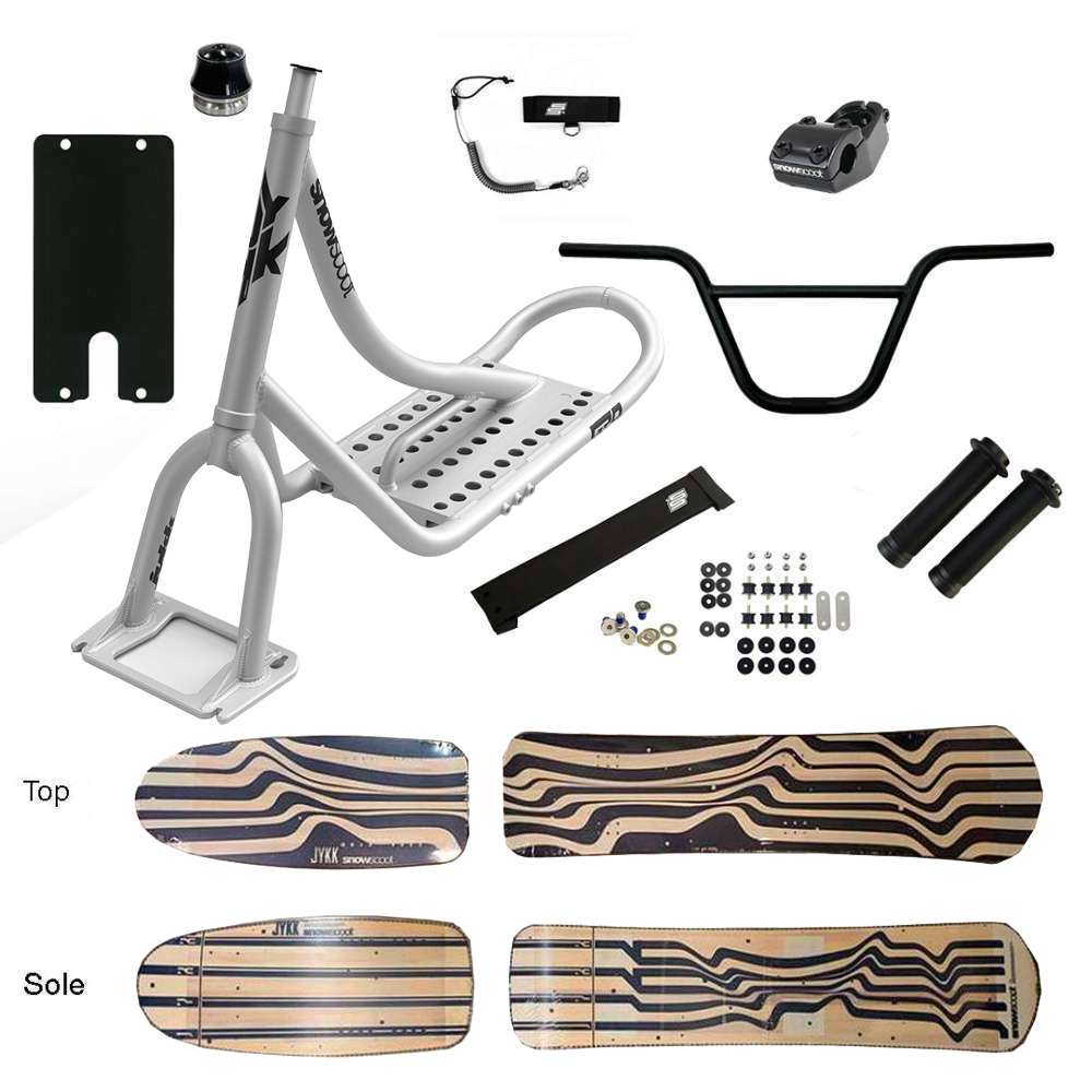 SNOWSCOOT JYKK G70 AP2 WOODEN SAS - BRUT MAT