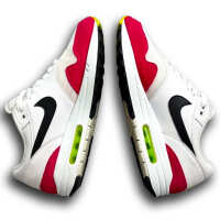 Photo #3721 du produit Sneakers Nike Air Max 1 Blanc Noir Volt Rush Rose - 42,5 - Très bon état