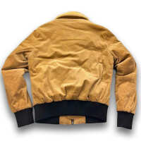 Photo #3789 du produit Veste Bombers – Flight Jacket Côtelé Camel – Taille M – Neuf sans étiquette