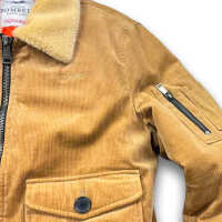 Photo #3790 du produit Veste Bombers – Flight Jacket Côtelé Camel – Taille M – Neuf sans étiquette