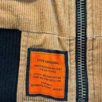 Photo #3792 du produit Veste Bombers – Flight Jacket Côtelé Camel – Taille M – Neuf sans étiquette