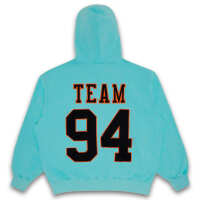 Photo #3806 du produit Sweat à Capuche Supreme New York - Team 94 - Aqua
