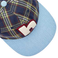 Photo #4038 du produit Casquette HUF Chenille Patch 6 Panel Denim à carreaux