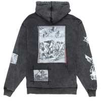Photo #4131 du produit Sweat à capuche zippé Primitive Century Heavyweight gris délavé